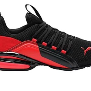 Puma Axelion Soft Foam Mens Athletic Training Shoes Black Red US 12